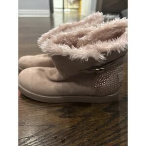 Guess Boots. Size 8M. Pink Fluffy